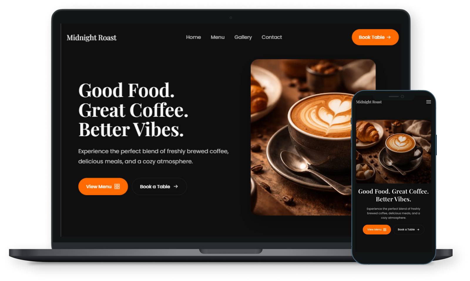 Cafe Website