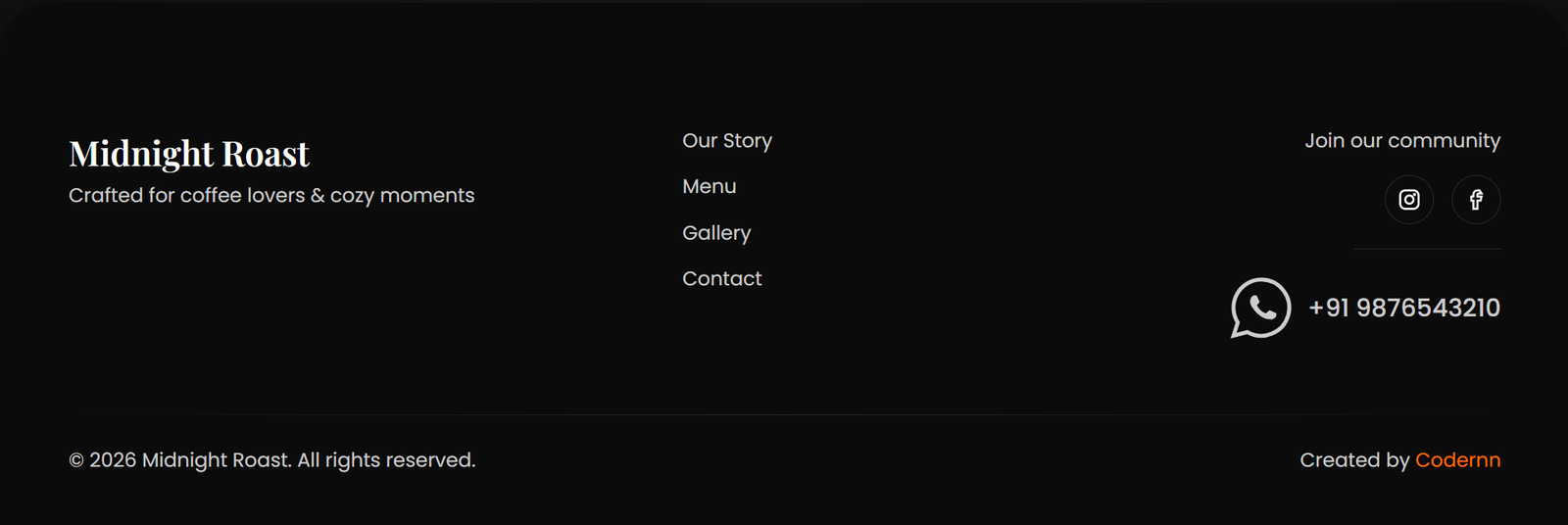 Footer